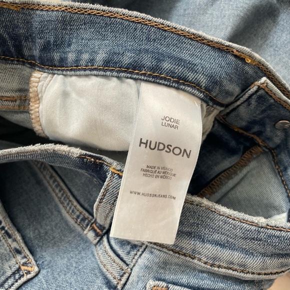Hudson Jeans Jodie Loose Fit Wide Leg Jean Size 25 - Picture 7 of 9